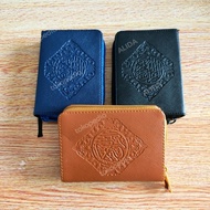 HITAM Al-quran mushaf Pocket DR, Al-Quran Zipper Pocket - Black