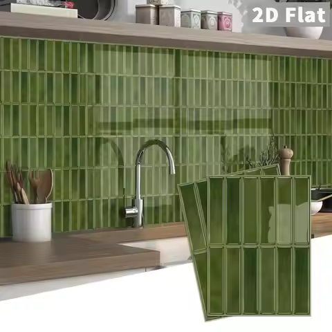 Peel-and-stick self-adhesive tile stickers Self-adhesive tile decals Kitchen and bathroom backsplash