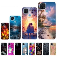 OPPO A15 2020 Printed Case Soft Silicone Fashion Patterned Back Cover OPPOA15 CPH2185 A 15 Phone Cas