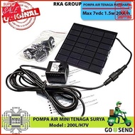 Solar Water Pump Pompa Air Mini Tenaga Matahari Surya 7V 200L/H Dijamin Puas