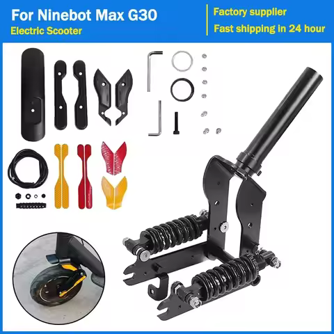 Electric Scooter Front Shock Absorber for Segway Ninebot Max G30 Kickscooter Front Suspension Fork M