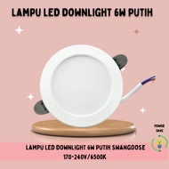 6w white LED downlight SW6WP/ 6WATT LED DOWNLIGHT