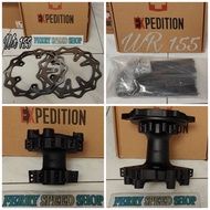 Spoke Set + Disc + Drum Wr155 Wr 155 Expedition Wr 155 drum/ Expedition Wr155 wr 155 Disc brake/ hol