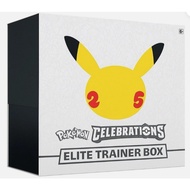 Pokémon TCG: 25th Anniversary Celebrations Elite Trainer Box Pokemon ETB (Ready Stocked)