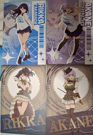 Gridman World Heroines 古立特世界女角 寶多六花、新条茜 特典明信片4張