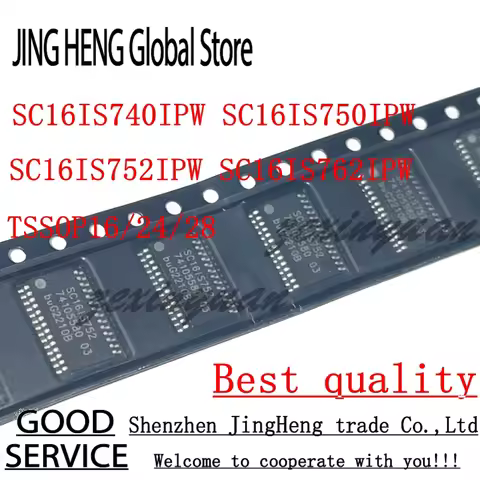 5PCS SC16IS740IPW SC16IS740 SC16IS750IPW SC16IS750 SC16IS752IPW SC16IS752 SC16IS762IPW SC16IS762 TSS