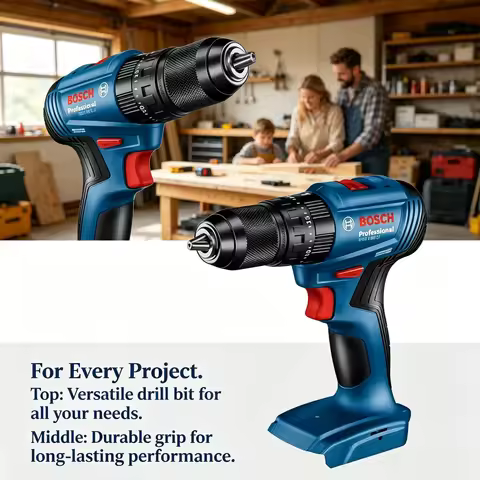 Bosch GSB 185-LI 18V Brushless Cordless Impact Drill 1900RPM Multifunctional Electric Screwdriver Po