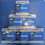 KMC CHAIN X11SL 11SPEEDS GOLD COLOUR