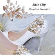 Corsage Decorations For Wedding Rhinestone Shoe Decorations Crystal Shoe Clips Flower Shoe Charms Rhinestone Shoe Accessories