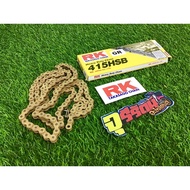 RK 415HSB GS Chain Ak Gold Color Black Pin 415-130
