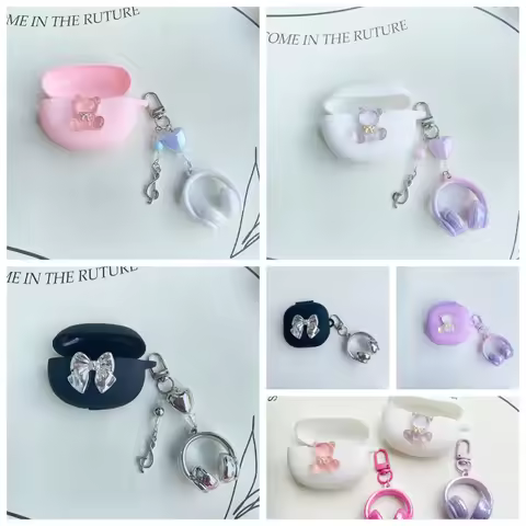 Cute For JBL LIVE PRO+ Case Live Free 2 Cartoon Silicone Earphone Case For JBL Live Pro 2 TWS Cover 