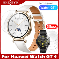 For Huawei Watch GT 4 GT4 41 มม.46 มม.ฟิล์ม 2.5D Ultra Slim CLEAR/ป้องกันสีม่วง 9H Tough กระจกนิรภัยป้องกันหน้าจอฟิล์ม