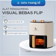 SatuRuang.Id - Air Fryer 8L multifunction air fryer 650W visual air fryer (HAN RIVER)