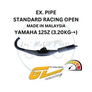 MOTORCYCLE YAMAHA 125Z Y125Z EXHAUST PIPE STANDARD RACING OPEN EKZOS PAIP MUFFLER PIPE RACING GL