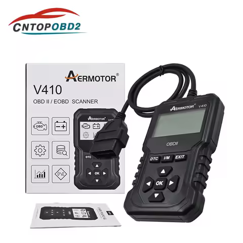 Original V410 Car Full OBD2 Diagnostic Tools Automotive Professional Code Reader Scanner Check Engin