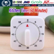 Timer Masak/dapur/Analog/alarm/mekanik Manual 60 Menit