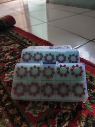 ISI MAINAN JADUL ISI 10 RINGMAINAN NOSTALGIA DOBLIS MAINAN RING CAP MERAH