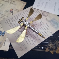 Mechanical Dragonfly Steampunk Metal Assembly Model 3D 3D Puzzle Model Handmade DIY Toy Gift