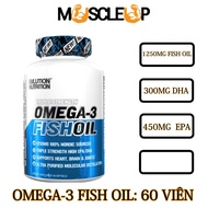 Fish Oil EVL Omega 3 Fish Oil (60 Tablets)