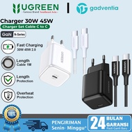 UGREEN GaN N Charger Set For iphone 17 Series PD Type C Fast Charging 30w 40w 45w