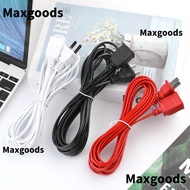 MAXGOODS Power Extension Cord, Two-pin PVC AC Power Cord, 2/3/5m Copper Wire