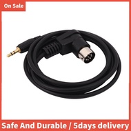 Car 3.5mm AUX Input Adapter Audio Cable Mini Jack AUX 8-Pin M-BUS CD Changer Cable For  Gold Plug