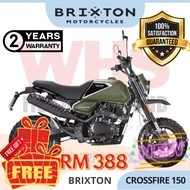 Brixton CROSSFIRE 150cc - (UNREGISTER)  - Motorcycle Baharu (150cc) - MOTOR Kecil CC Besar (Boleh Lo
