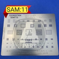 SAM PLATE:11 AMAOE SAM:11 BGA MOLD FOR SAMSUNG J720 A305 G8870 G887 A40S A8S SDM710 EXYNOS7904 CPU S