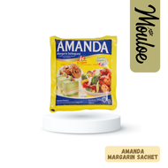 AMANDA MARGARIN SACHET UKURAN 200 GR | mouloemart| margarin serbaguna