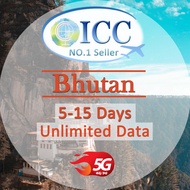 ICC_ Bhutan 5-15 Days Unlimited Data SIM Card