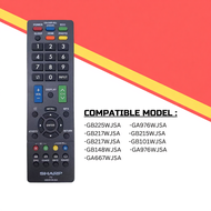 SHARP LED TV REMOTE CONTROL [M'SIA STOCK] REPLACEMENT GB291WJSA GB225WJSA GA276WJSA GB217WJSA GB215W