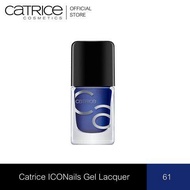 Catrice ICONails Gel Lacquer 61 - คาทริซไอคอนเนลส์เจลแลคเกอร์ 61 (เครื่องสำอาง,น้ำยาทาเล็บ,ยาทาเล็บ,เล็บเจล,เล็บ)