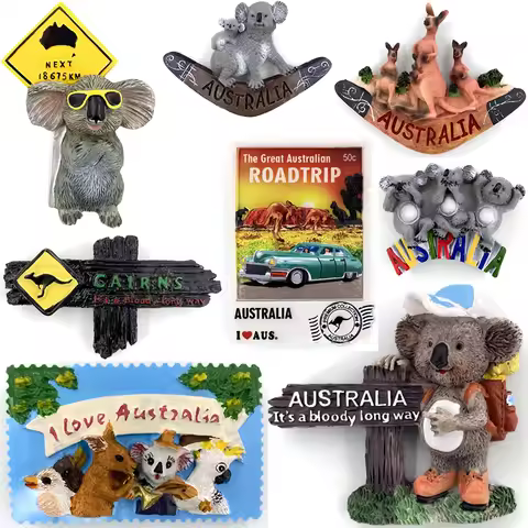 Australia Sydney Melbourne Fridge Magnets Message Board Decorative Oceania Travel Souvenir Refrigera