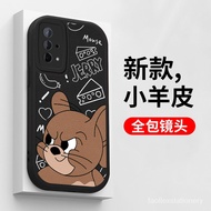Tom &amp; Jarry Silicone Phone Case 杰瑞汤姆硅胶手机壳 For Oppo A 93S/93/95/96/72 5G/53 5G/55