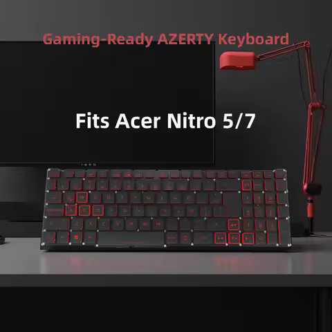 LA French AZERTY Backlit Keyboard For Acer Nitro 5 AN515 54 557H AN517 AN715-51 Latin Spanish keyboa