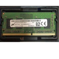 (Pre-Loved) Micron DDR4 4GB 3200MHz RAMS 4GB 1RX16 PC4-3200AA-SC0-11 DDR4 Laptop Memory