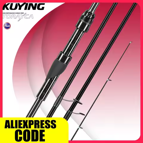 KUYING HANGETSU Light Rock Fishing Rod Bottom Fish 247cm 254cm 275cm Spinning FUJI A Ring SIC Carbon