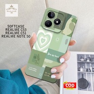 HP Realme C51 Case / C53 / Note 50 - Rajacase - Realme C51 Casing - Aesthetic case Motif - Cellphone