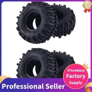 4Pcs 55X24mm 1.0 Rubber Tire Wheel Tyre Replacement Accessories for 1/18 1/24 RC Crawler Car  SCX24 