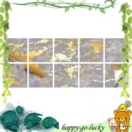 [xinggao.vn] Tiles Sticker Golden Marble Pattern Tiles Sticker Kitchen Backsplash