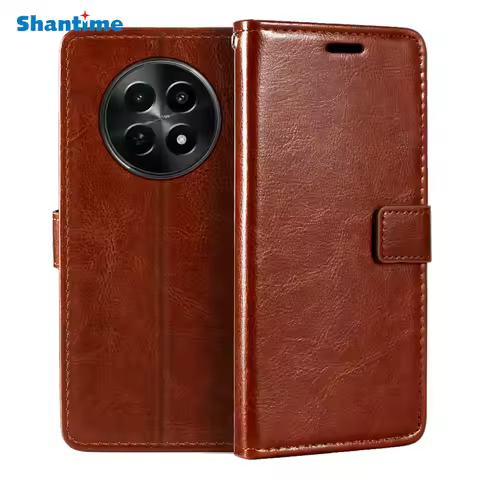 Case For OPPO Realme 12 5G Realme 12X 5G Global Realme 12X 5G India Wallet PU Magnetic Case Cover Wi