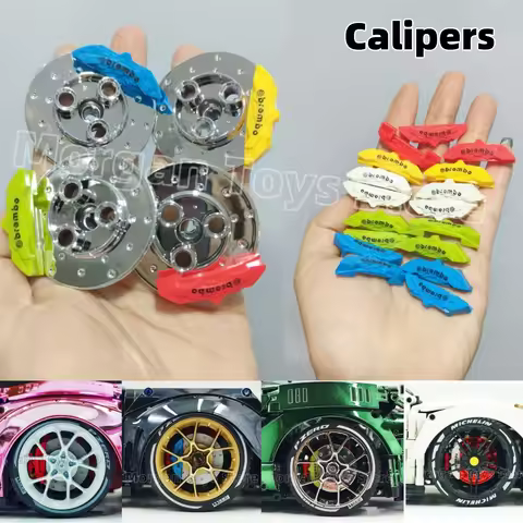 MOC Calipers Technology Accessories Compatible With LEGO CADA MouldKing SEMBO 1:8 Car 42115 42143 42