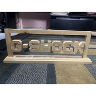 Logo Kayu G-Shock