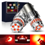 AUXITO 2Pcs 1157 P21/5W LED Bulb P21W BA15S 1156 7506 BAY15D LED Brake Lights Reverse Lamp DRL Super