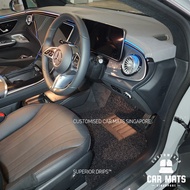 Mercedes Benz EQE350+ / EQE43 (V295) (2023 to Present) Basic Drips™ Car Mats / Carpet / Floor Mat / 
