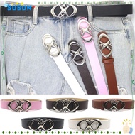 SUSUN Lether Belt, Moon Star Design Cross Y2k Belt, Vintage Y2k Pu Leather Punk Decorative Belt Men 