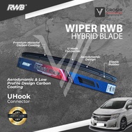 ELGRAND HYBRID RWB WIPER PAIR 2 PCS