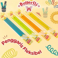 BUTTERFLY Flexible Ruler Flexible Ruler 30 cm Anti-Break