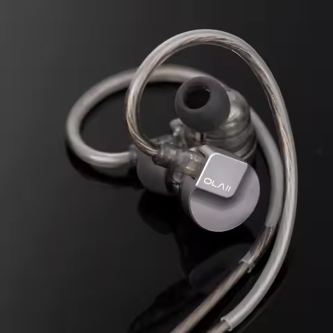 Tanchjim OLA-II Hybrid In-Ear Monitors Dynamic + Balanced Armature Wired HiFi Earphones IEMs for Aud