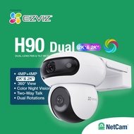 EZVIZ P&T H90 DUAL LENS 2K+ (2K+ & 2K+) WIFI WIRELESS OUTDOOR CAMERA CCTV SMART IP GARANSI RESMI